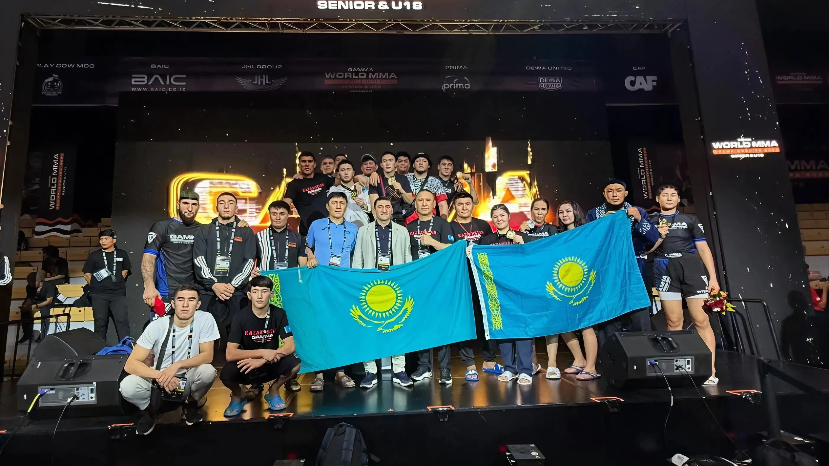 Сборная Казахстана по ММА на чемпионате мира Сборная Казахстана по ММА на чемпионате мира фото на taspanews.kz от 15 декабря 2024 13:40