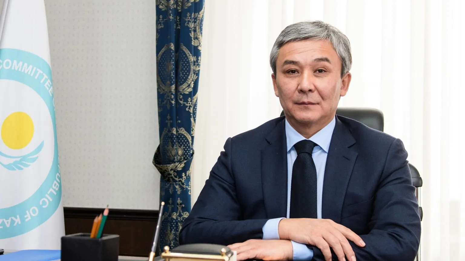 НОК РК Сакен Мусайбеков фото на taspanews.kz от 23 апреля 2025 23:10