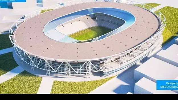 Стадион "Диего Марадона" фото на taspanews.kz от 30 апреля 2025 21:35