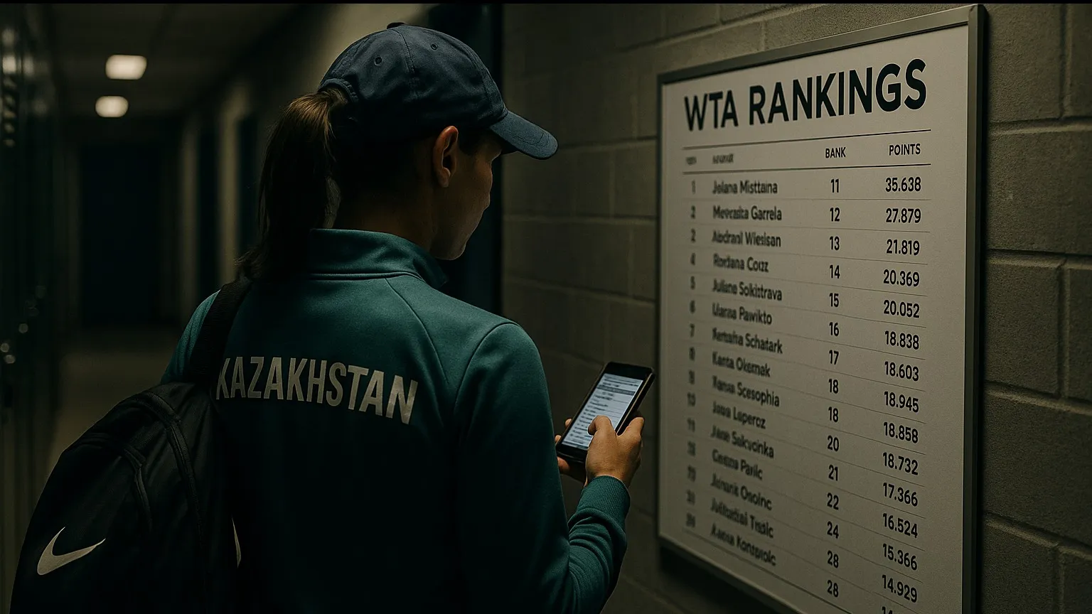 9 казахстанок в списке WTA 9 казахстанок в списке WTA фото на taspanews.kz от 05 мая 2025 11:24