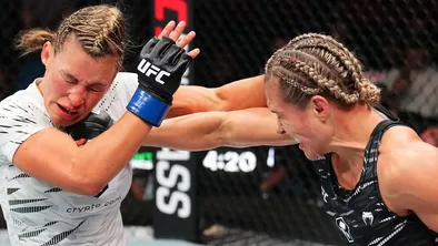 Яна Сантос против Миши Тейт: как россиянка уничтожила экс-чемпионку UFC