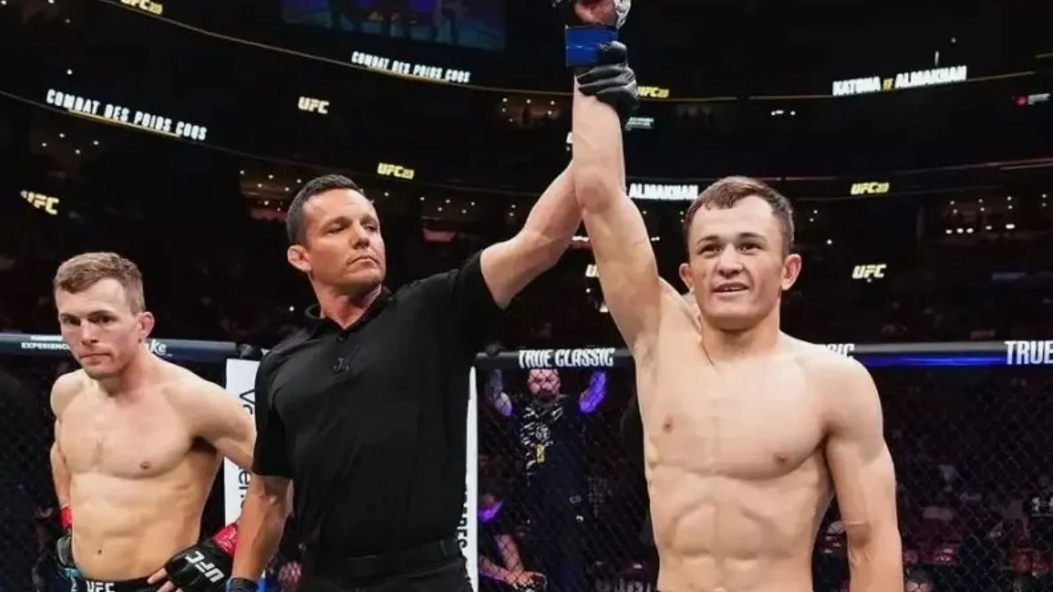 Алмахан победил канадца на UFC 315 Алмахан победил канадца на UFC 315 фото на taspanews.kz от 11 мая 2025 09:15