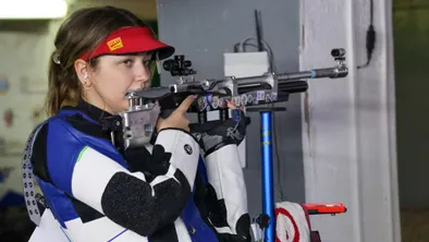 Обладательница олимпийской «бронзы» заняла второе место на чемпионате Казахстана по пулевой стрельбе