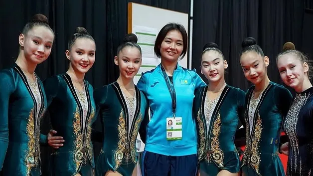 Казахстанки выиграли чемпионат Азии по художественной гимнастикеКазахстанки выиграли чемпионат Азии по художественной гимнастике