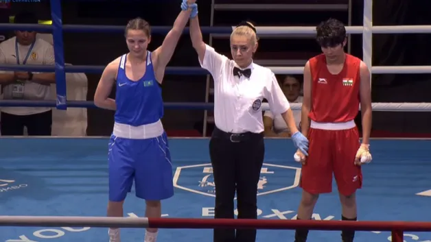 женский финал чемпионата Азии по боксу