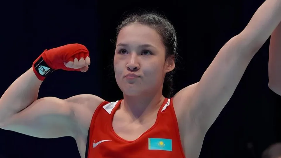 Бокс Элина Базарова фото на sportnews.kz от 23 мая 2025 23:26