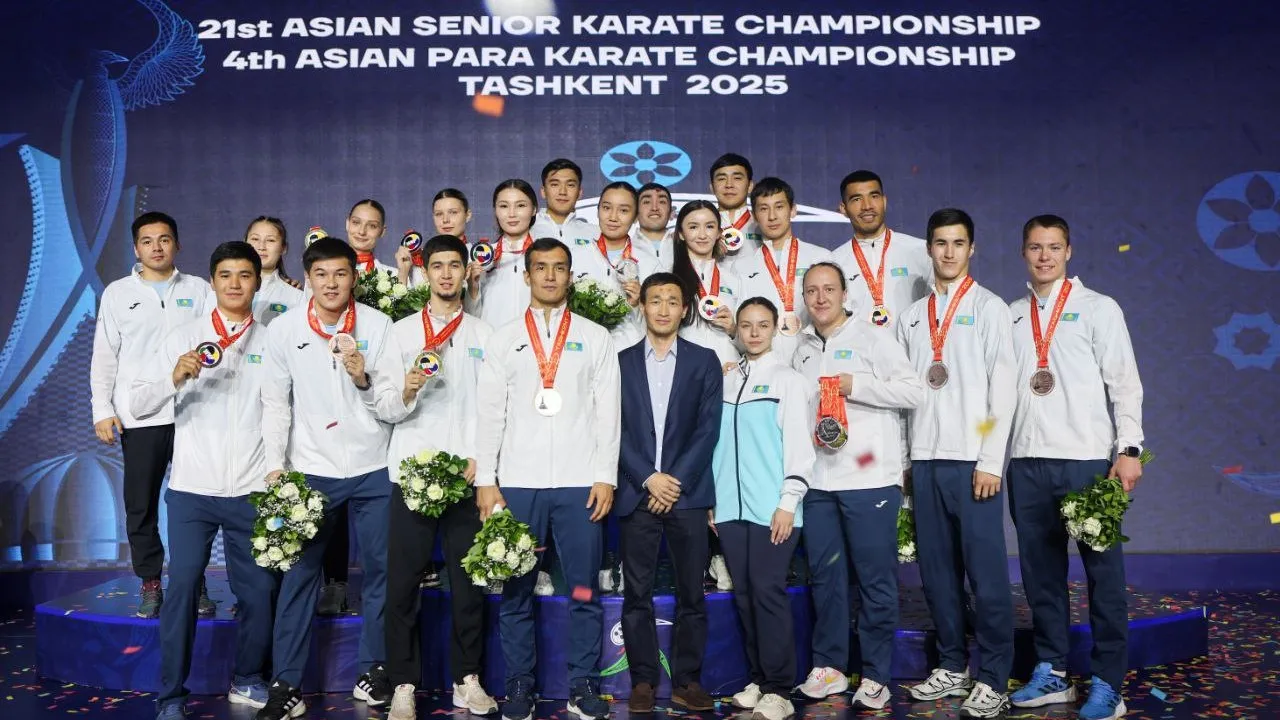 Казахстанские каратисты заняли первое командное место на Чемпионате Азии Казахстанские каратисты заняли первое командное место на Чемпионате Азии фото на sportnews.kz от 26 мая 2025 08:00
