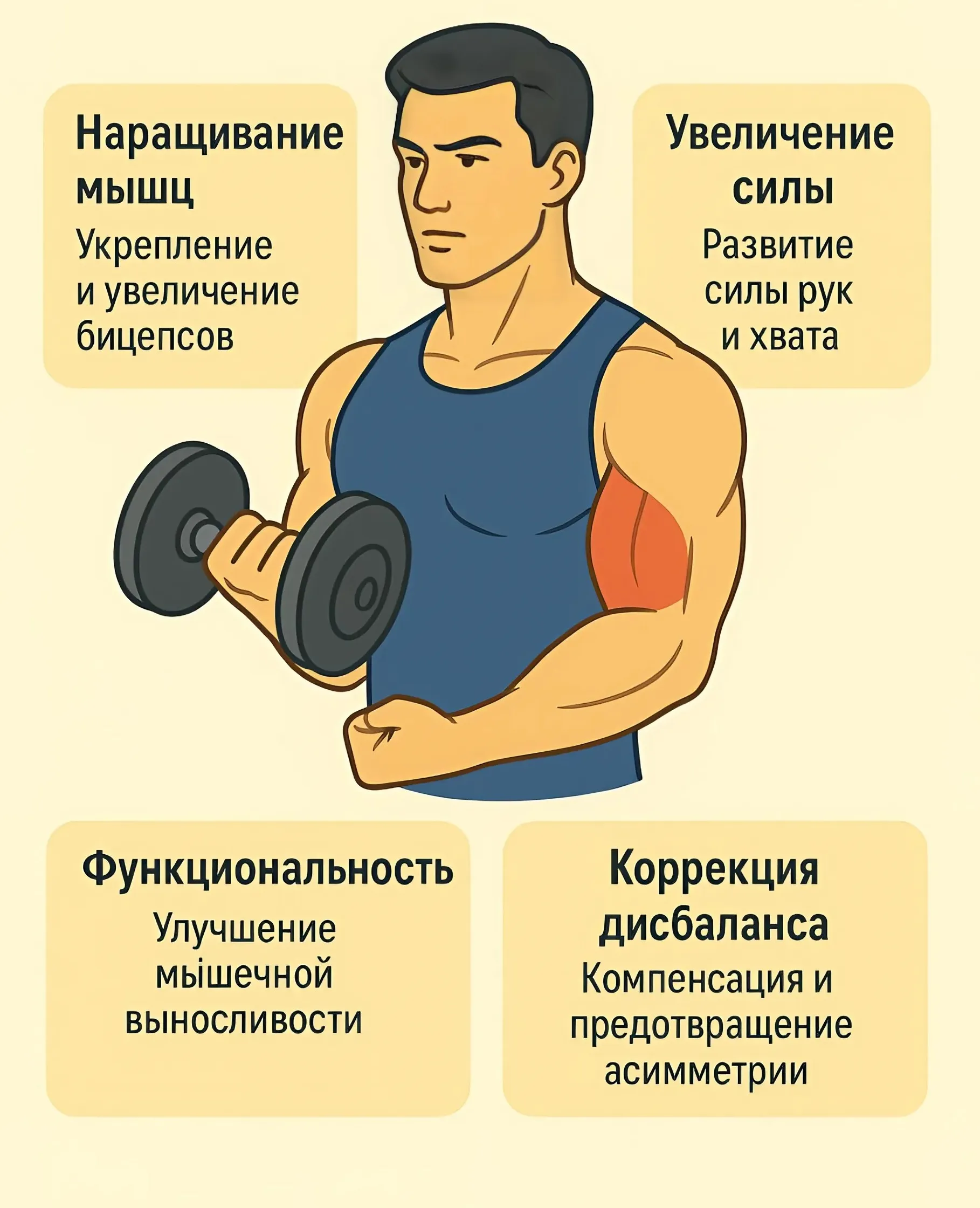 Иллюстративное фото Почему важно тренировать бицепсы фото на sportnews.kz от 28 мая 2025 15:13