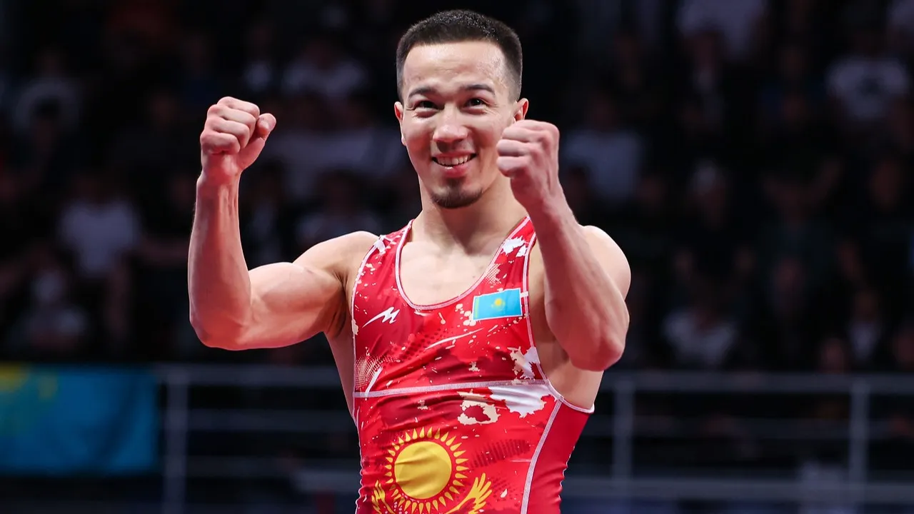 Греко-римская борьба Айдос Султангали фото на sportnews.kz от 28 мая 2025 19:53