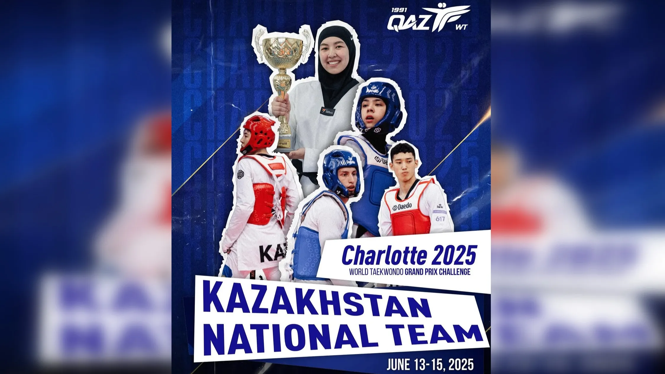 Казахстан стартует на World Taekwondo Grand Prix: путь к Олимпиаде Казахстан стартует на World Taekwondo Grand Prix: путь к Олимпиаде фото на sportnews.kz от 12 июня 2025 13:21