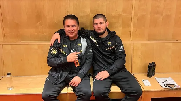 Хавьер Мендес и Хабиб Нурмагомедов