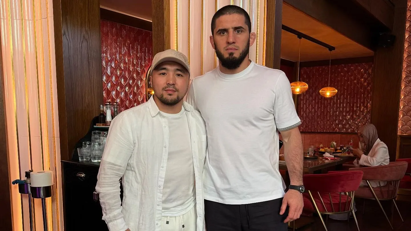 Елдос Сметов и Ислам Махачев Елдос Сметов и Ислам Махачев фото на sportnews.kz от 19 июня 2025 03:30