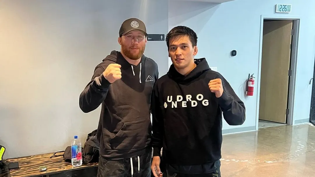 Джастин Гейджи и Азат Максум Джастин Гейджи и Азат Максум фото на sportnews.kz от 25 июня 2025 14:09
