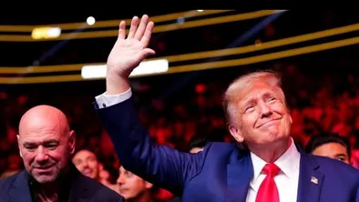 Трамп и Дана Уайт
