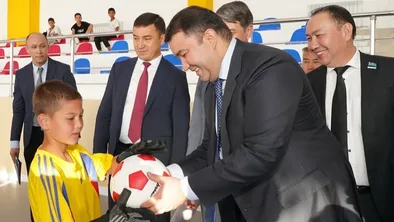 Новый спорткомплекс в Туркестанской области