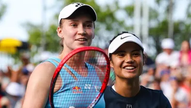Елена Рыбакина и Эмма Радукану в четвертьфинале  WTA 500: решающий рывок