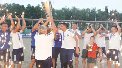 «Арман» вернулся на вершину на чемпионате страны по пляжному футболу 
