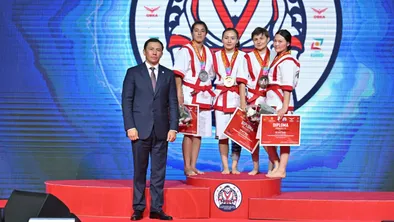 Казахстан проводит первый чемпионат мира по қазақ күресі среди военнослужащих