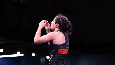 Казахстанка Анна Стратан вышла в полуфинал юниорского ЧМ по борьбе