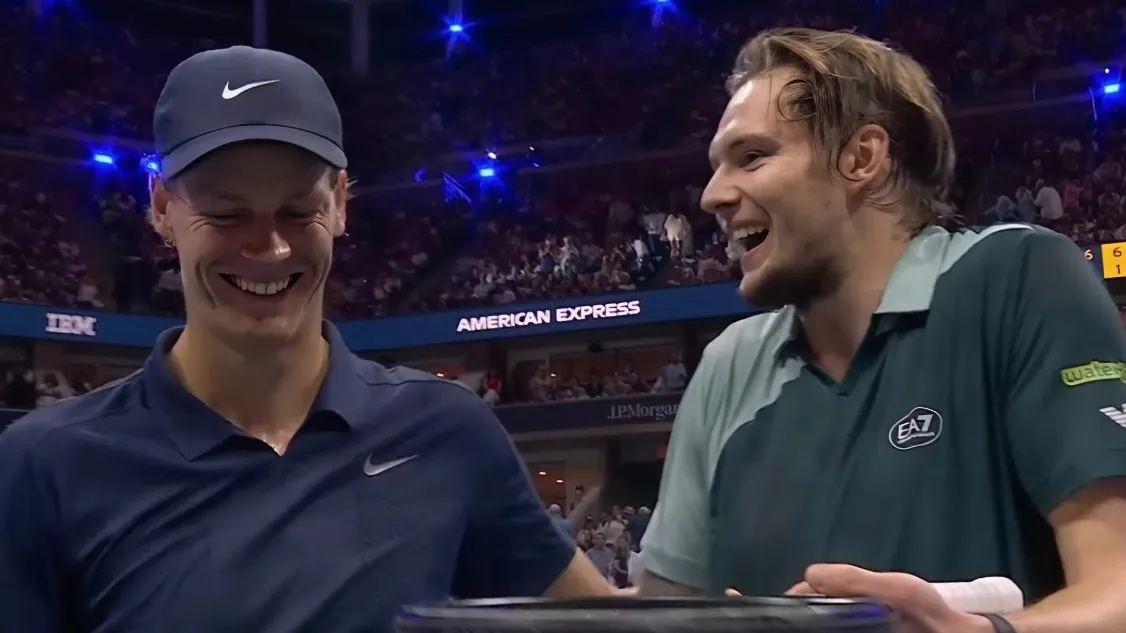 Исторический успех Бублика на US Open и роковая встреча с Синнером: как это было Исторический успех Бублика на US Open и роковая встреча с Синнером: как это было фото на sportnews.kz от 02 сентября 2025 08:12