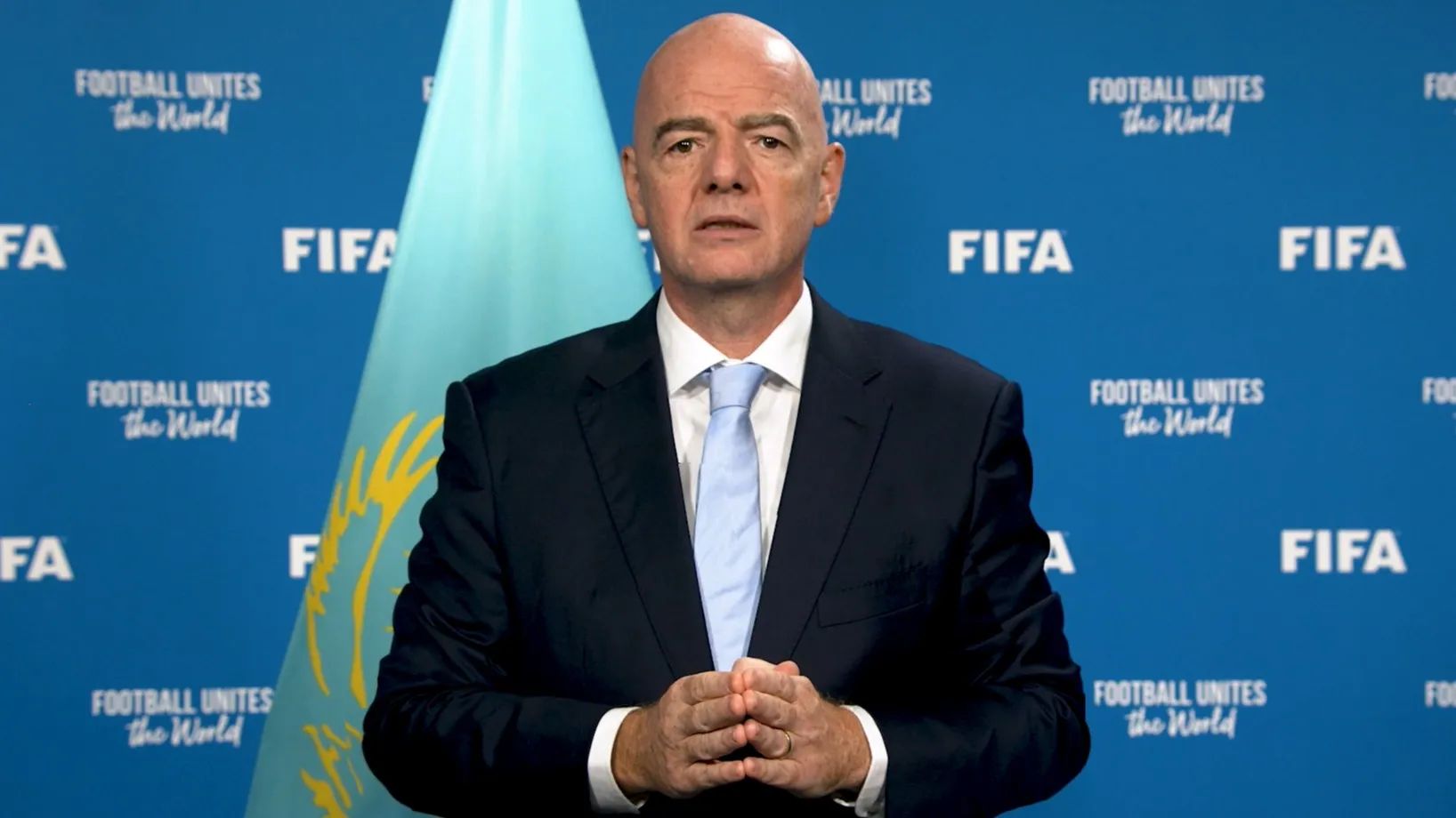 Президент FIFA о проекте в Казахстане: инвестиция в будущее молодых футболистов Президент FIFA о проекте в Казахстане: инвестиция в будущее молодых футболистов фото на sportnews.kz от 19 сентября 2025 17:28