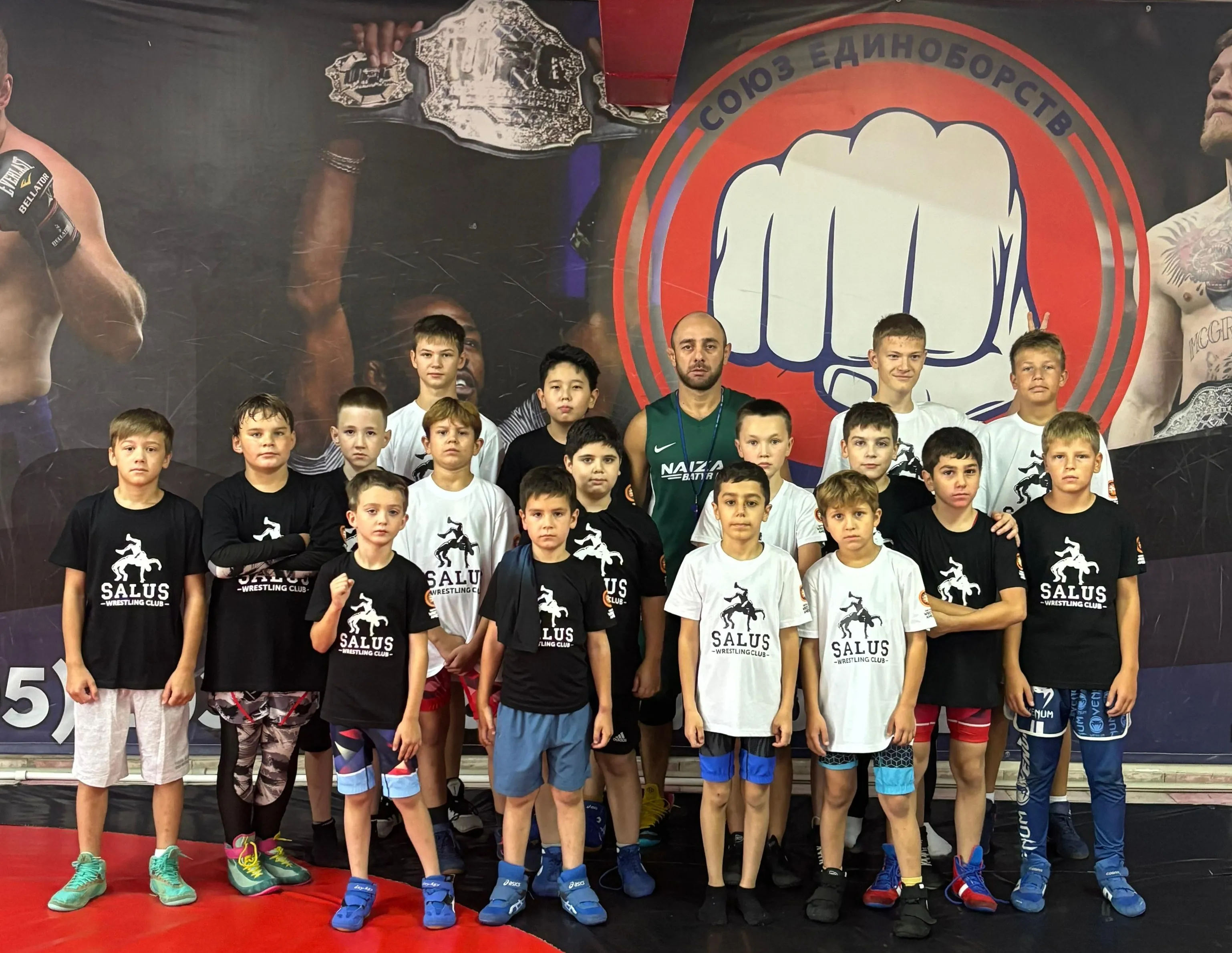«Салюс»: школа борьбы и путь чемпиона фото на sportnews.kz от 26 сентября 2025 12:19