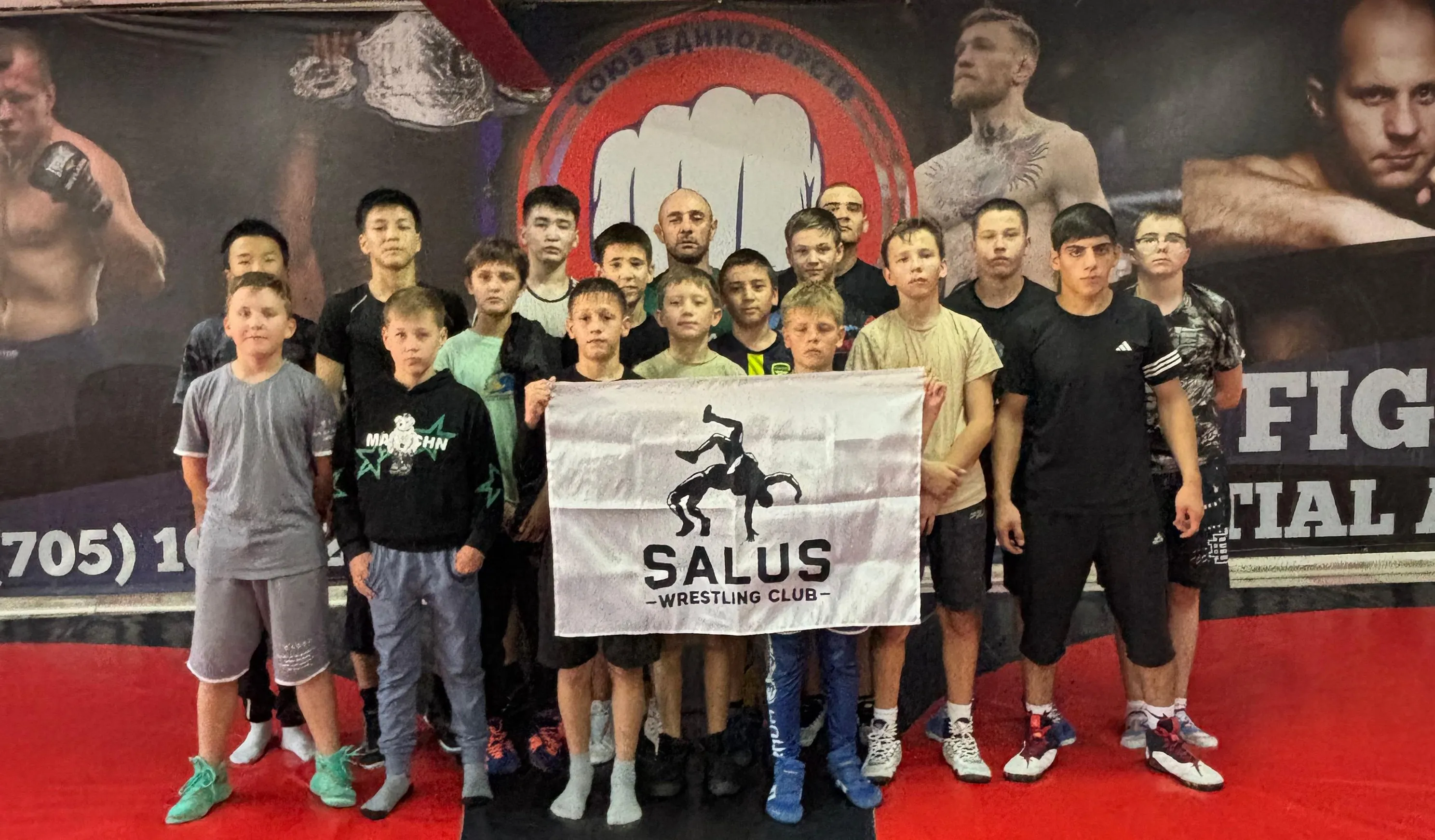 «Салюс»: школа борьбы и путь чемпиона фото на sportnews.kz от 26 сентября 2025 12:19