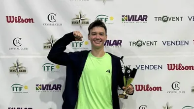 Казахстанский юниор выиграл титул ITF после камбэка в финале
