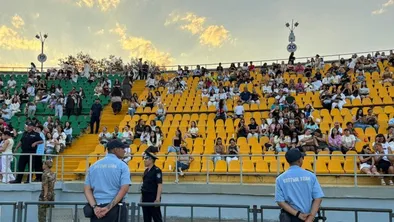 Газон, трибуны и безопасность: как подготовили арену к матчу «Кайрат» — «Реал»