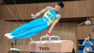 Гимнасты Казахстана включили боевой режим перед чемпионатом мира