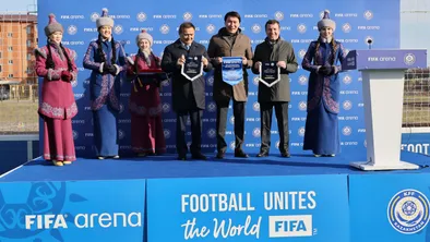 Первая футбольная арена FIFA появилась в Кокшетау: Казахстан вошел в число партнеров программы