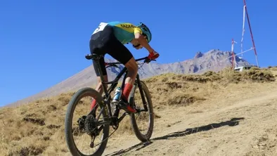 В Конаеве завершился чемпионат Казахстана по маунтинбайку