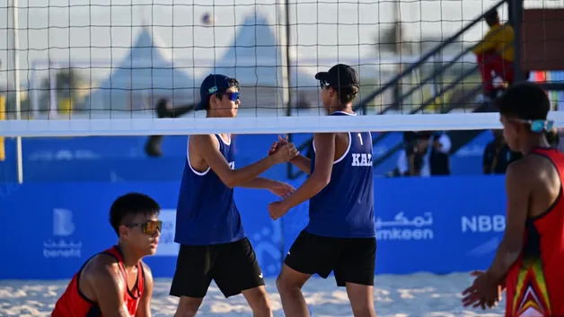 Три победы подряд: казахстанские волейболисты лидируют в группе на Азиатских играх Три победы подряд: казахстанские волейболисты лидируют в группе на Азиатских играх