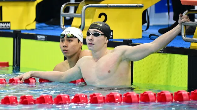 Казахстанский пловец завоевал бронзу на юношеских Азиатских играх Казахстанский пловец завоевал бронзу на юношеских Азиатских играх