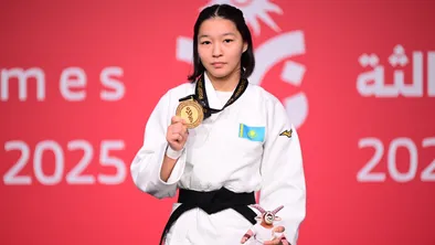 Казахстанская дзюдоистка объяснила, что помогло ей добиться успеха в Манаме