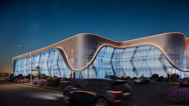 Концепция "Дворец спорта" в городе Экибастуз Концепция "Дворец спорта" в городе Экибастуз