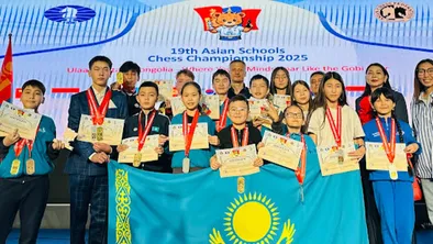Казахстанские школьники стали героями чемпионата Азии по шахматам