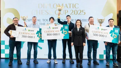 Шахматы на высшем уровне: дипломаты выявили сильнейших в Астане