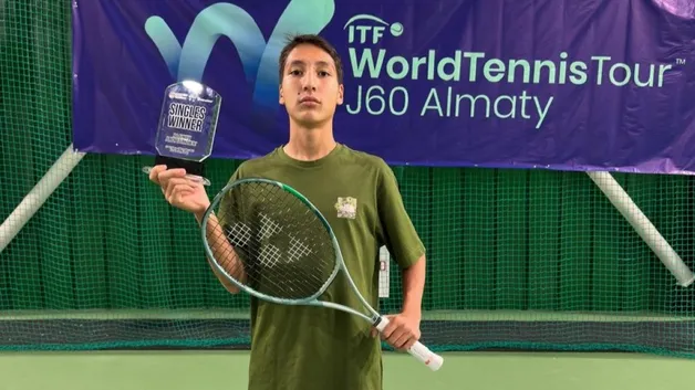 14-летний казахстанский теннисист выиграл три турнира за месяц