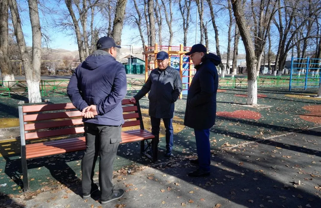 Новый парк со спортивными площадками фото на sportnews.kz от 07 ноября 2025 16:50