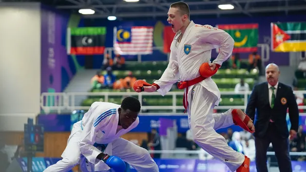 Казахстанский каратист Никита Тарнакин — в полуфинале престижного турнира в Эр-Рияде