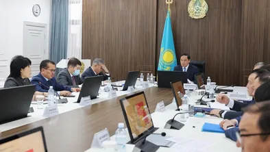 Заседание под председательством акима области Ербола Карашукеева