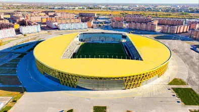 Новый стадион в Кызылорде