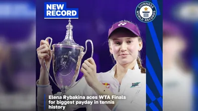 Призовые Рыбакиной — в Книге рекордов Гиннеса: сколько принесла победа на Итоговом турнире