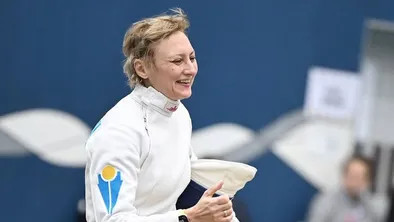 Наталья Гончарова, участница Олимпийских Игр 2000 г. в Сиднее, завоевала серебро в женской шпаге на Чемпионате Мира среди ветеранов (Манама, Бахрейн) 
