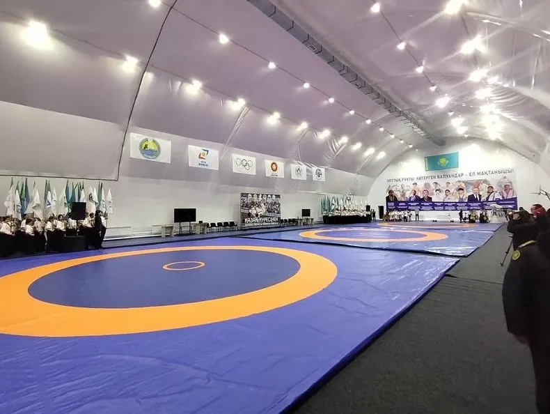 Новый модульный спортивный зал фото на sportnews.kz от 20 ноября 2025 14:30