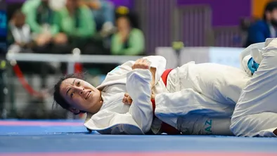 Казахстанская джиу-джитсерша стала чемпионкой в Эр-Рияде