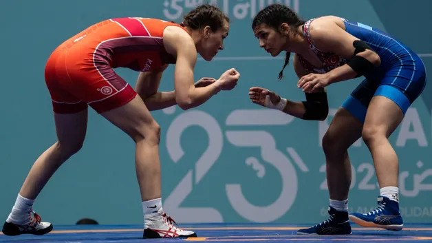 Казахстанская борчиха остановила одну из главных претенденток на золото Исламиады