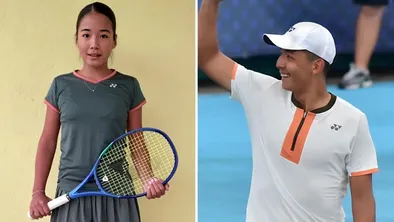 Юные теннисисты из Казахстана покоряют Европу и Ближний Восток: где победили брат и сестра