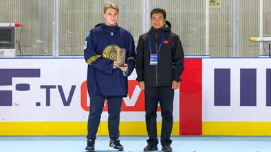 Казахстанский вратарь получил высшую оценку на чемпионате Азии